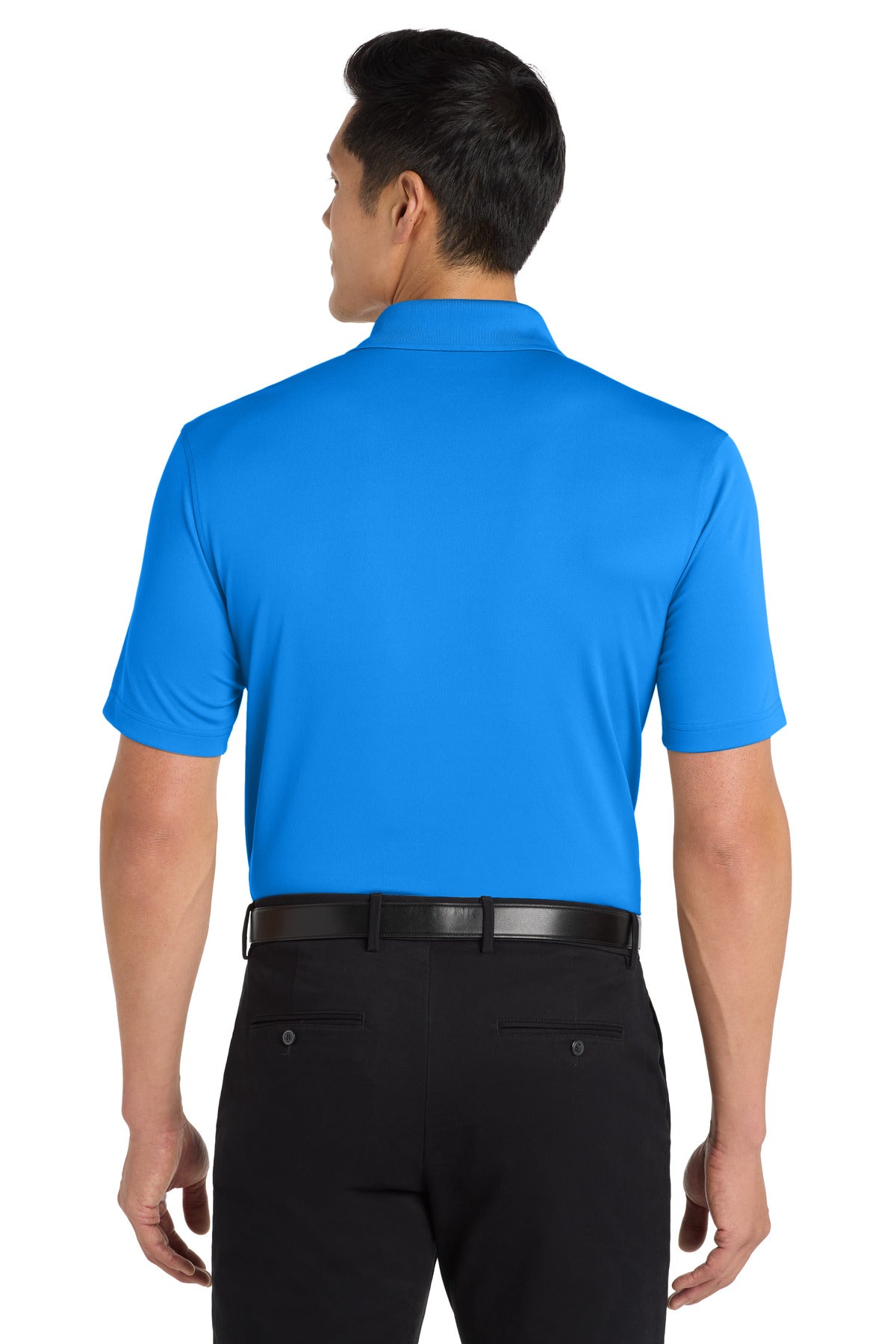 Custom Embroidered Port Authority Dry Zone UV Micro-Mesh Polo. K110,Coastal Blue