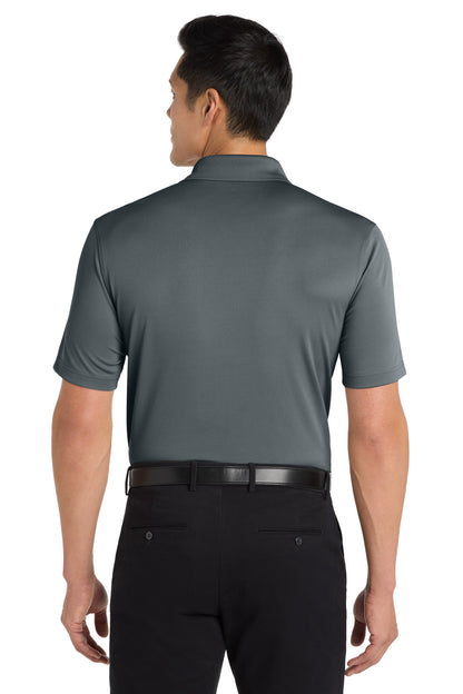 Custom Embroidered Port Authority Dry Zone UV Micro-Mesh Polo. K110,Graphite