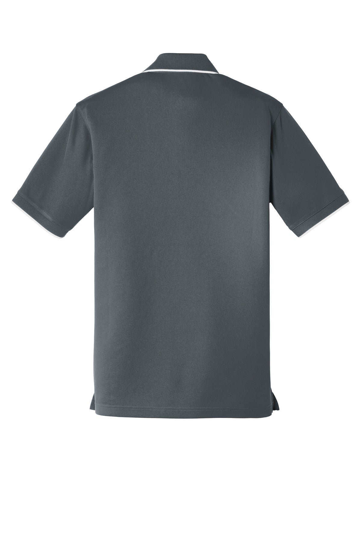 Custom Embroidered Port Authority Polos/Knits in Graphite/ White