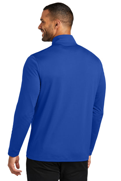 Custom Embroidered Port Authority Dry Zone UV Micro-Mesh 1/4-Zip K112,True Royal