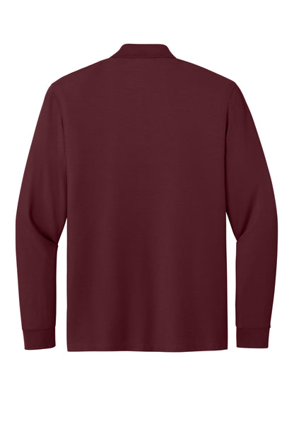 Custom Embroidered Port Authority Polos/Knits in Burgundy
