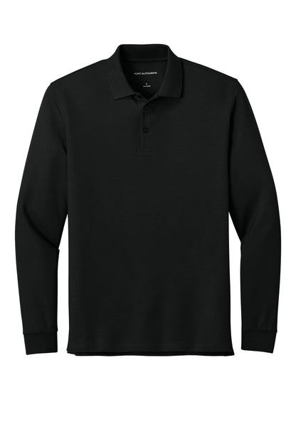 Custom Embroidered Port Authority Polos/Knits in Deep Black