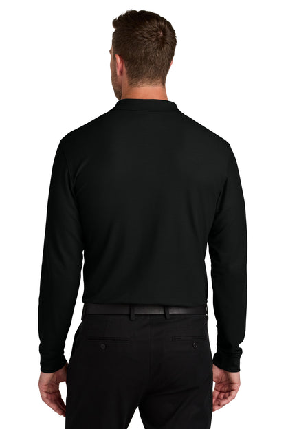 Custom Embroidered Port Authority Polos/Knits in Deep Black