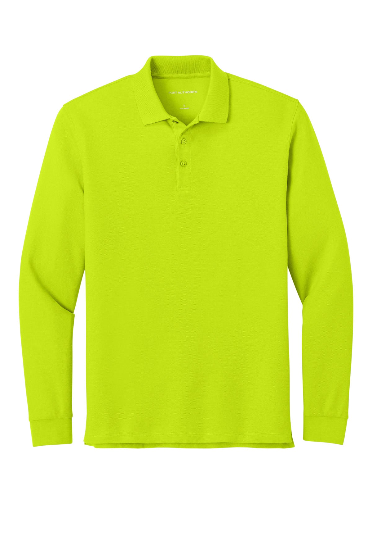 Custom Embroidered Port Authority Polos/Knits in Neon Yellow
