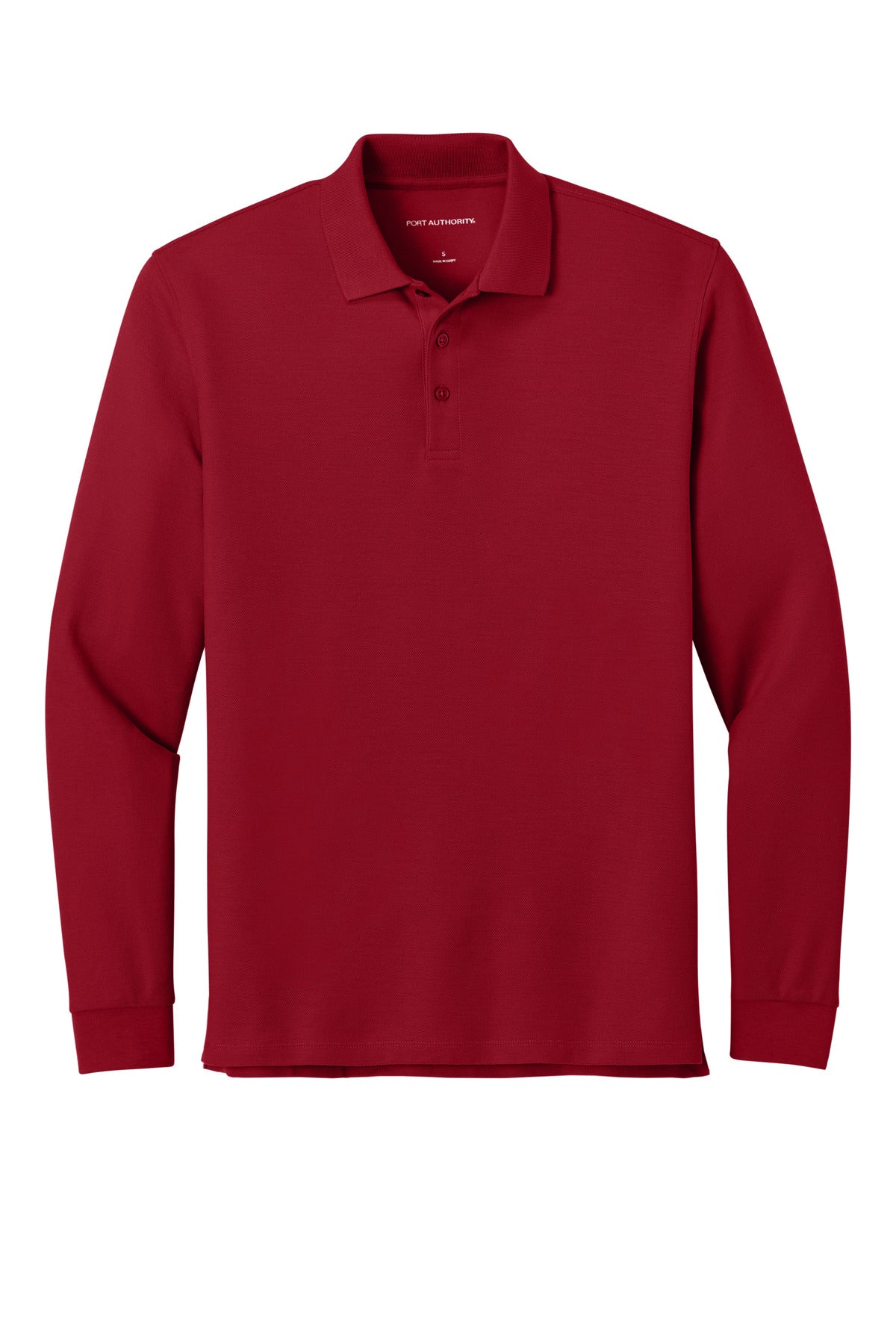 Custom Embroidered Port Authority Polos/Knits in Rich Red