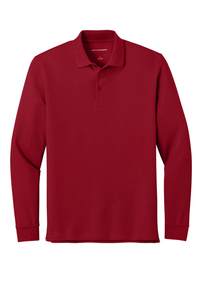 Custom Embroidered Port Authority Polos/Knits in Rich Red