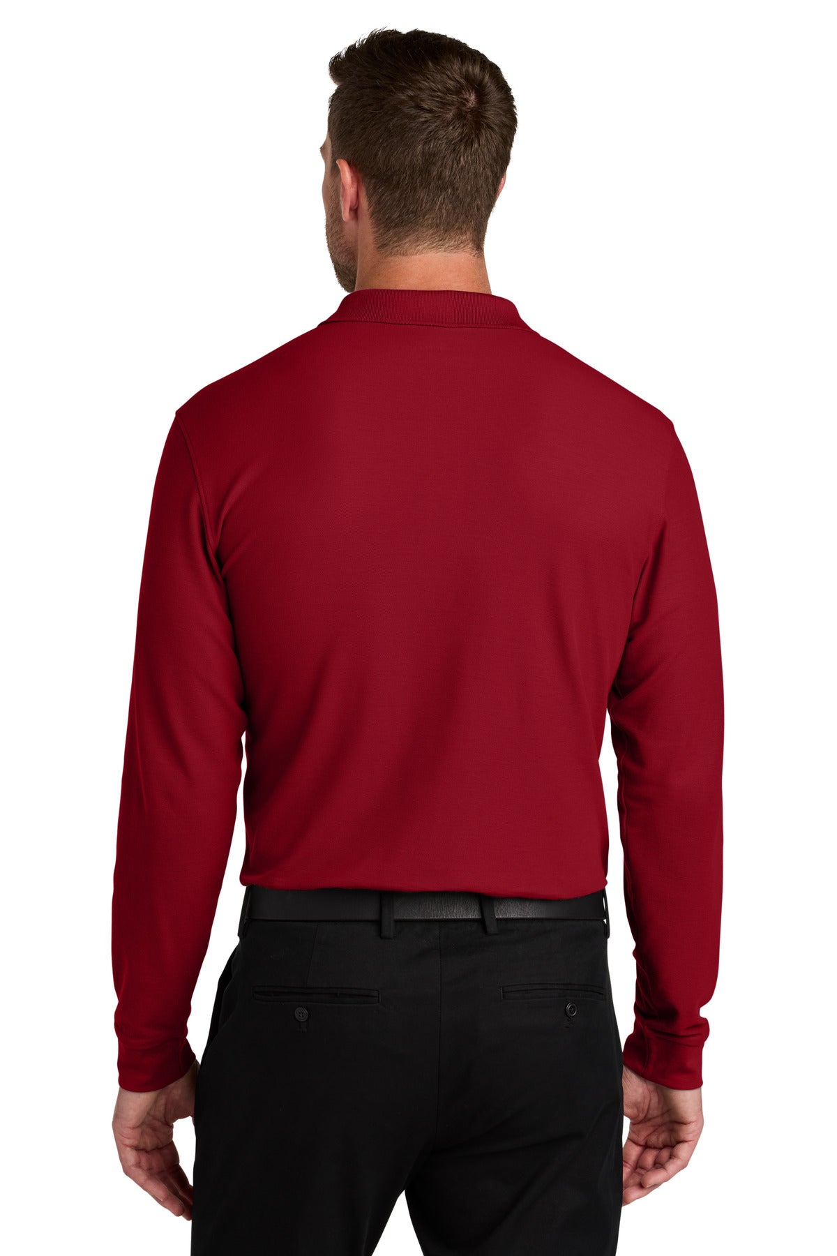 Custom Embroidered Port Authority Polos/Knits in Rich Red