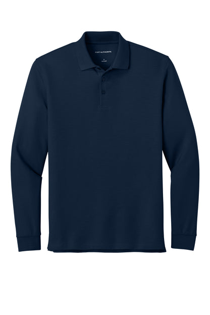 Custom Embroidered Port Authority Polos/Knits in River Blue Navy