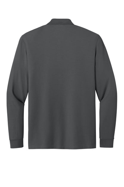 Custom Embroidered Port Authority Polos/Knits in Storm Grey
