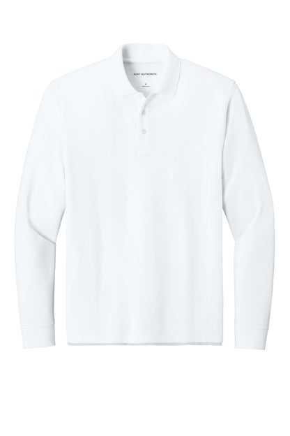 Custom Embroidered Port Authority Polos/Knits in White