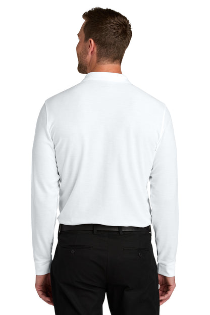 Custom Embroidered Port Authority Polos/Knits in White