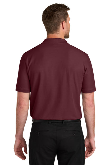 Custom Embroidered Port Authority Polos in Burgundy
