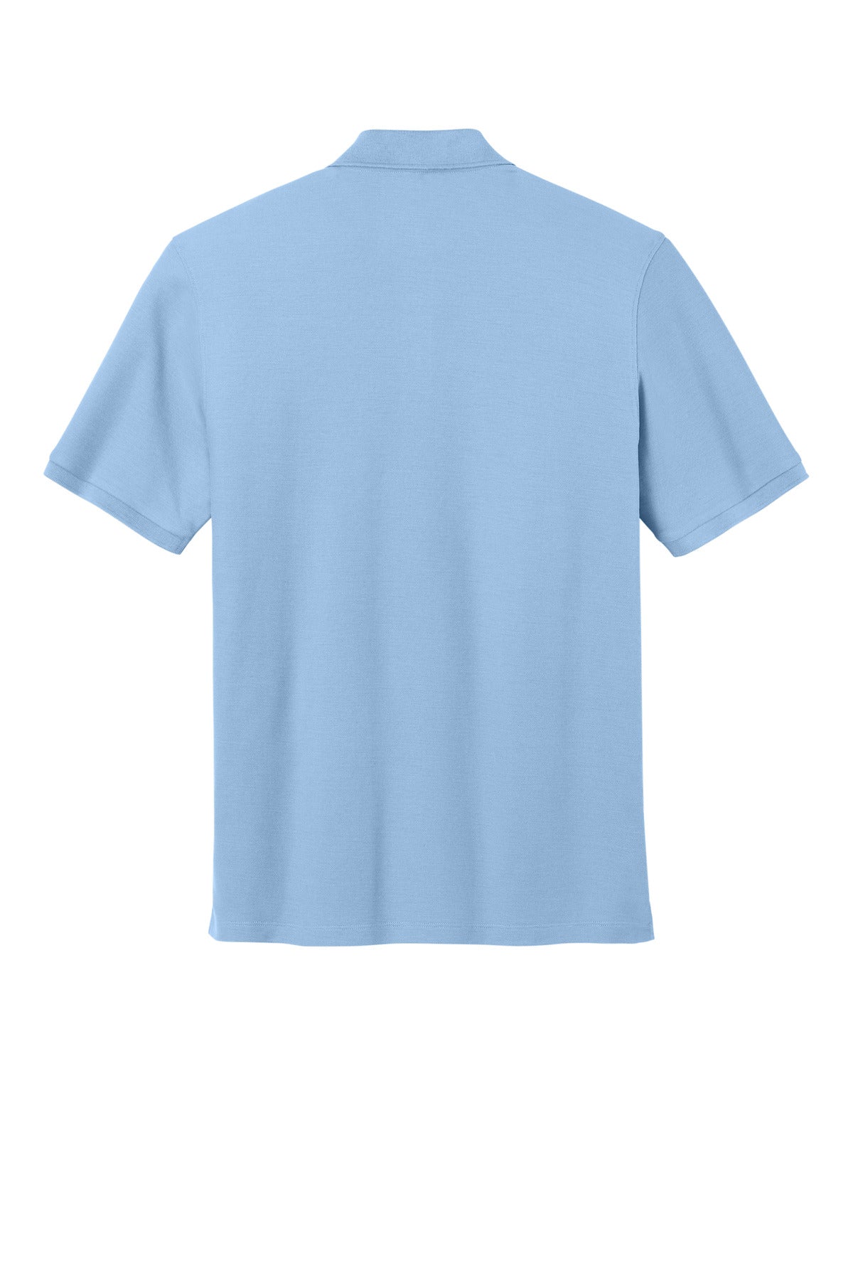 Custom Embroidered Port Authority Polos in Cloud Blue