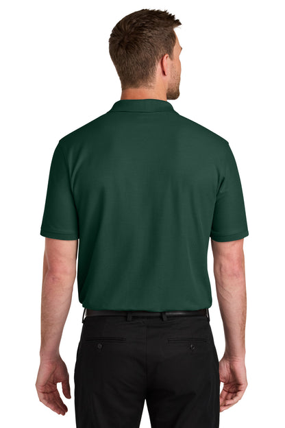 Custom Embroidered Port Authority Polos in Dark Green