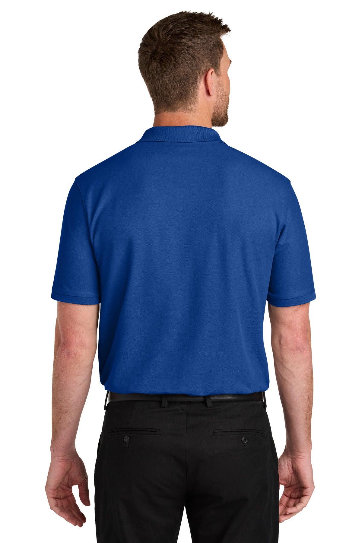 Custom Embroidered Port Authority Polos in True Royal