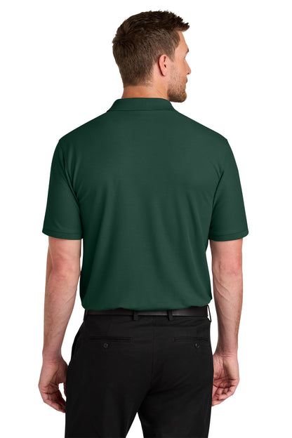 Custom Embroidered Port Authority Polos in Dark Green