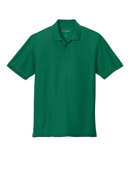 Custom Embroidered Port Authority Polos in Kelly Green