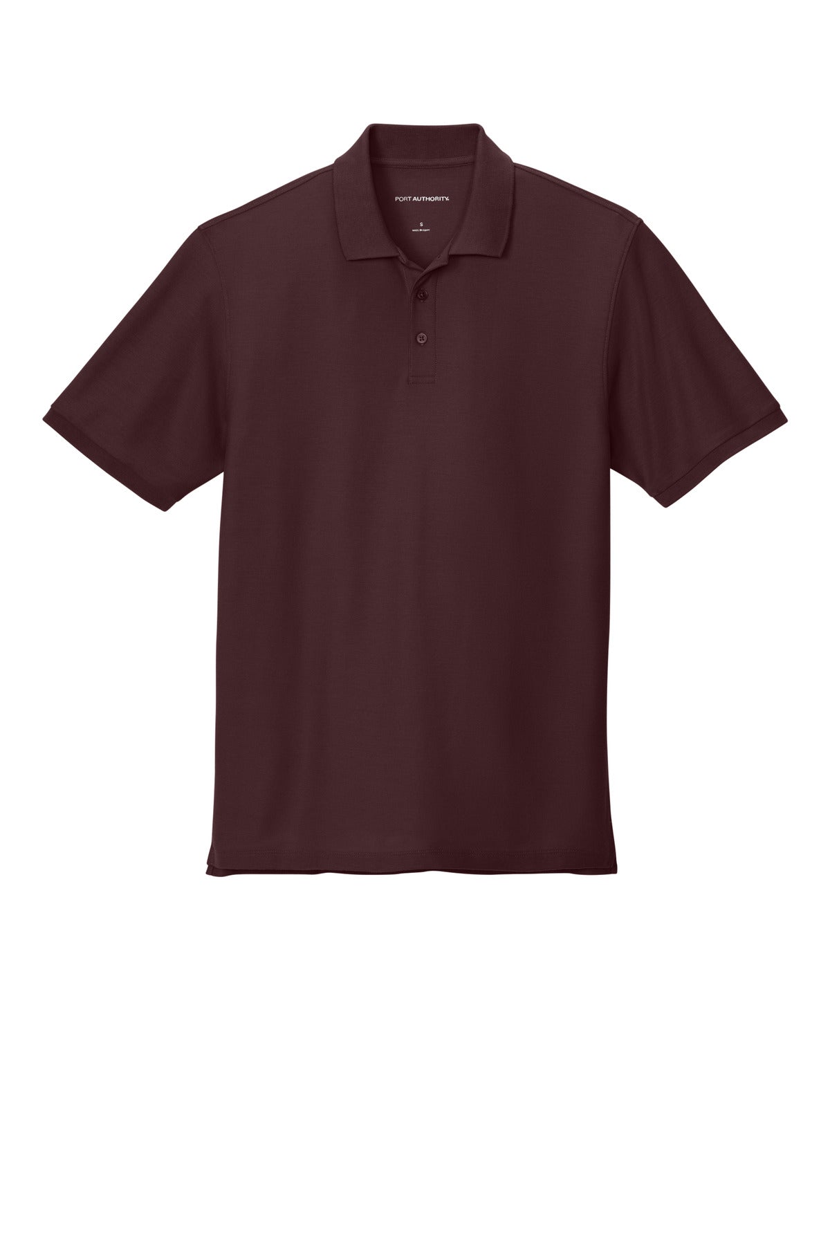 Custom Embroidered Port Authority Polos in Maroon