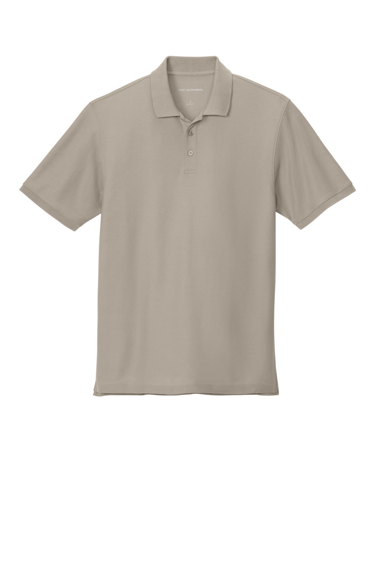 Custom Embroidered Port Authority Polos in Sahara