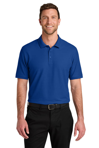 Custom Embroidered Port Authority Polos in True Royal