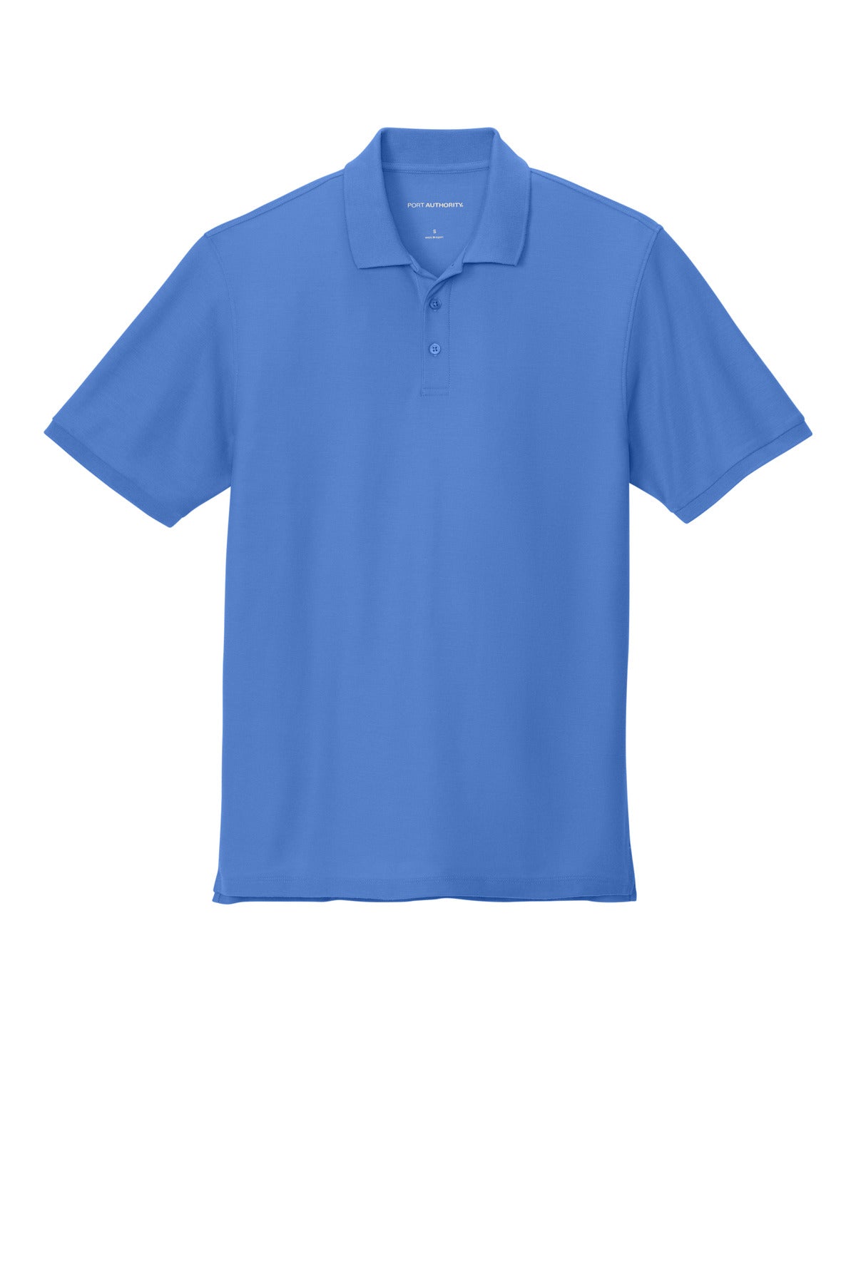 Custom Embroidered Port Authority Polos in Ultramarine Blue