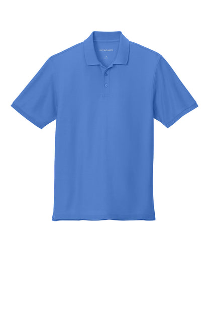 Custom Embroidered Port Authority Polos in Ultramarine Blue