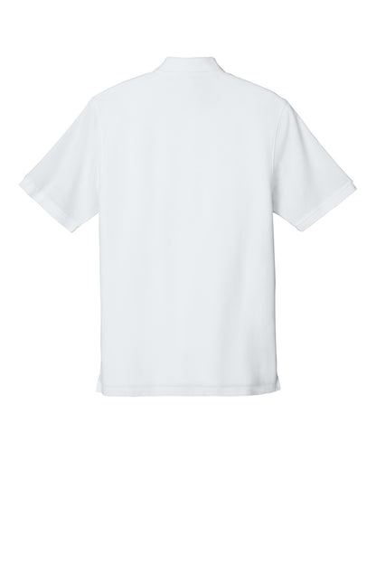 Custom Embroidered Port Authority Polos in White