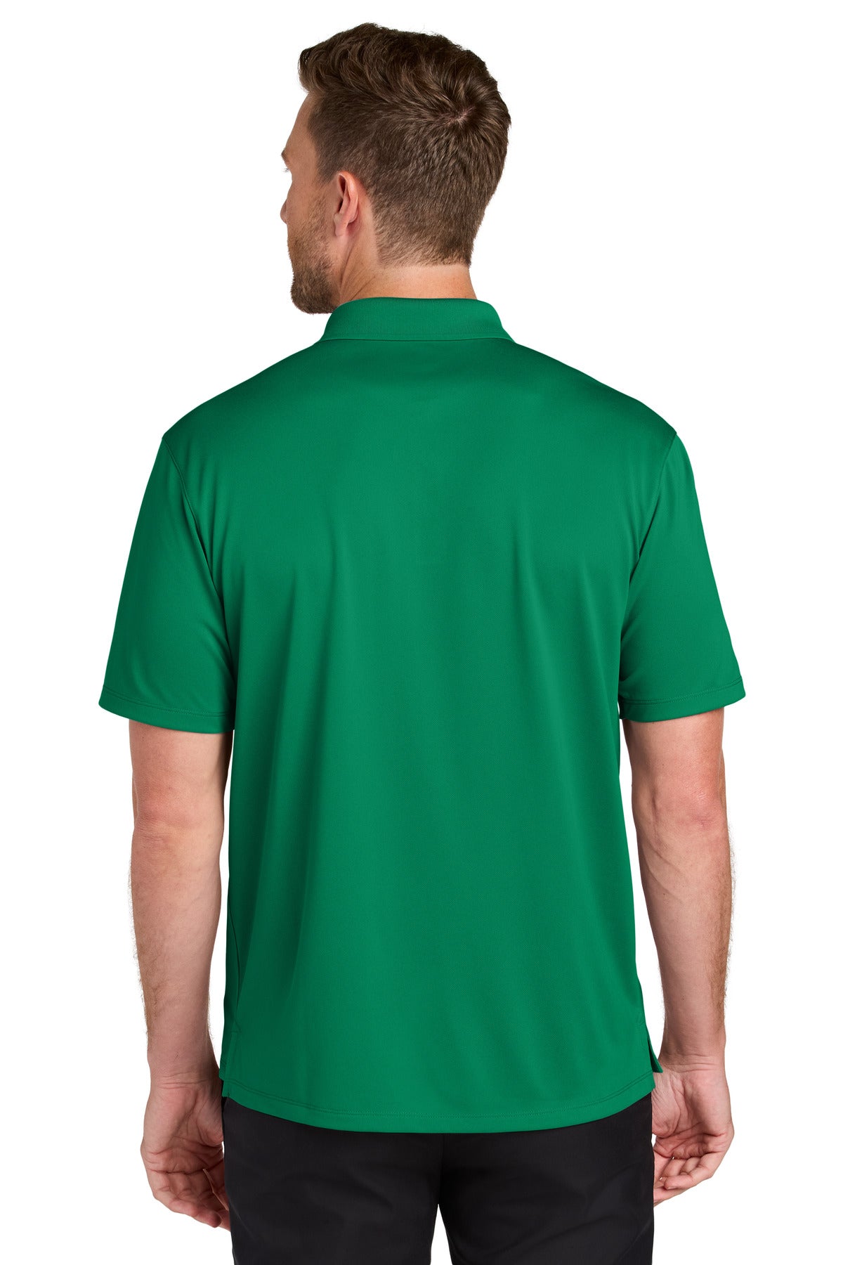 Custom Embroidered Port Authority Wearever Performance Pique Polo K240,Bright Kelly Green