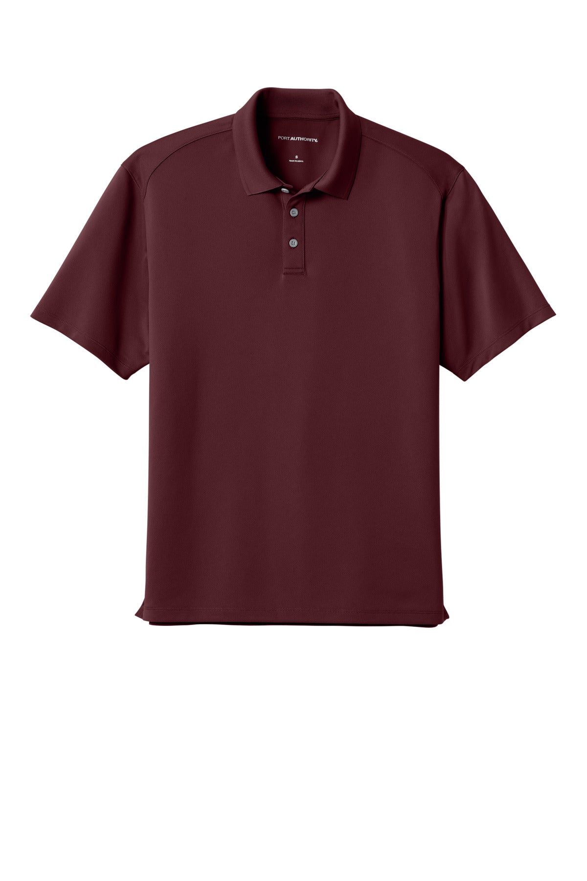 Port Authority Wearever Performance Pique Polo K240 Burgundy