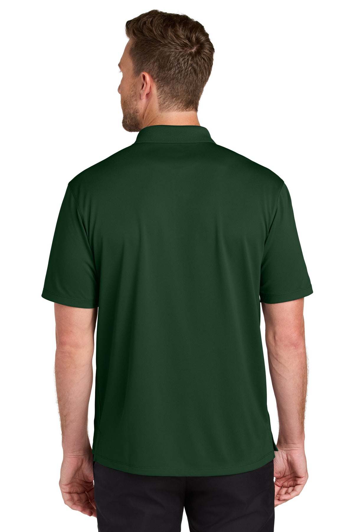 Custom Embroidered Port Authority Wearever Performance Pique Polo K240,Deep Forest Green