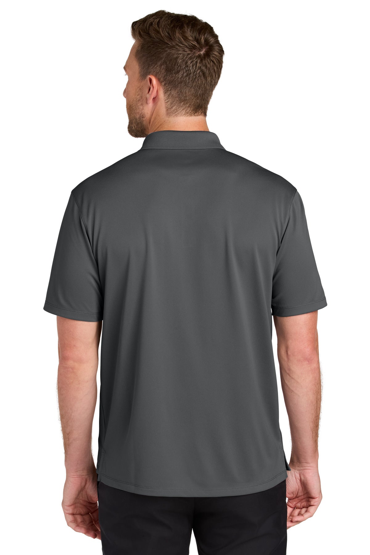 Custom Embroidered Port Authority Wearever Performance Pique Polo K240,Storm Grey