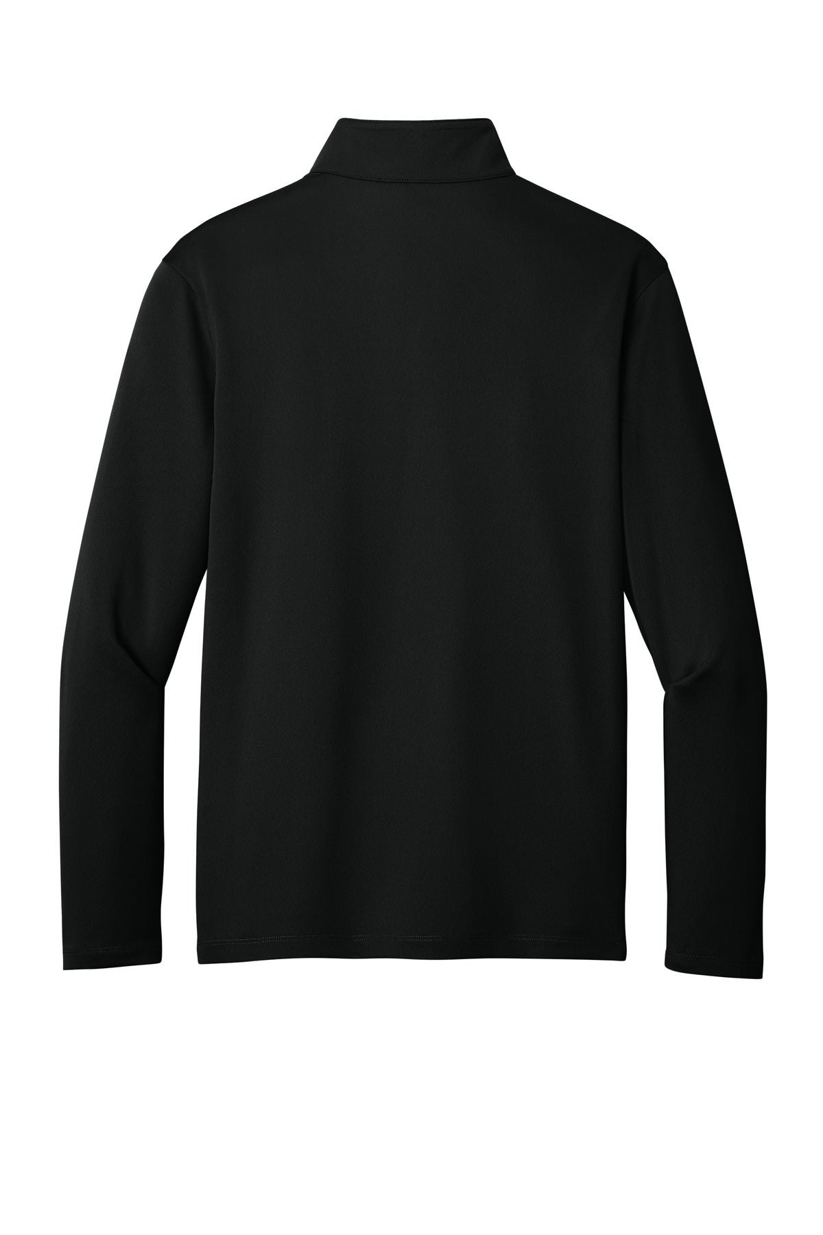 Custom Embroidered Port Authority Sweatshirts in Deep Black