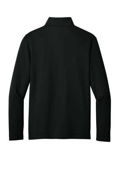 Custom Embroidered Port Authority Sweatshirts in Deep Black