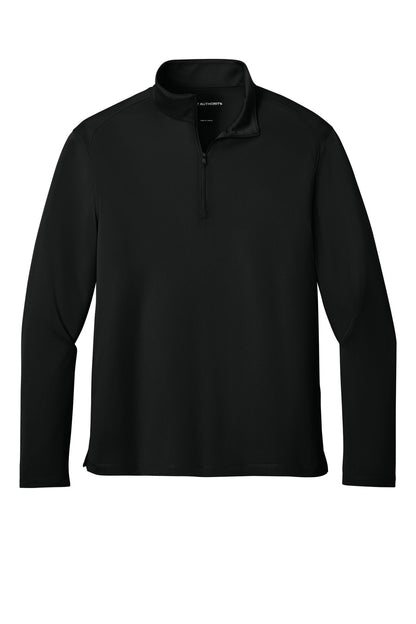 Custom Embroidered Port Authority Sweatshirts in Deep Black