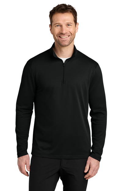 Custom Embroidered Port Authority Sweatshirts in Deep Black