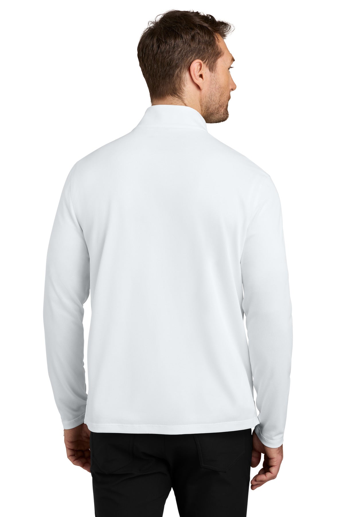 Custom Embroidered Port Authority Sweatshirts in White