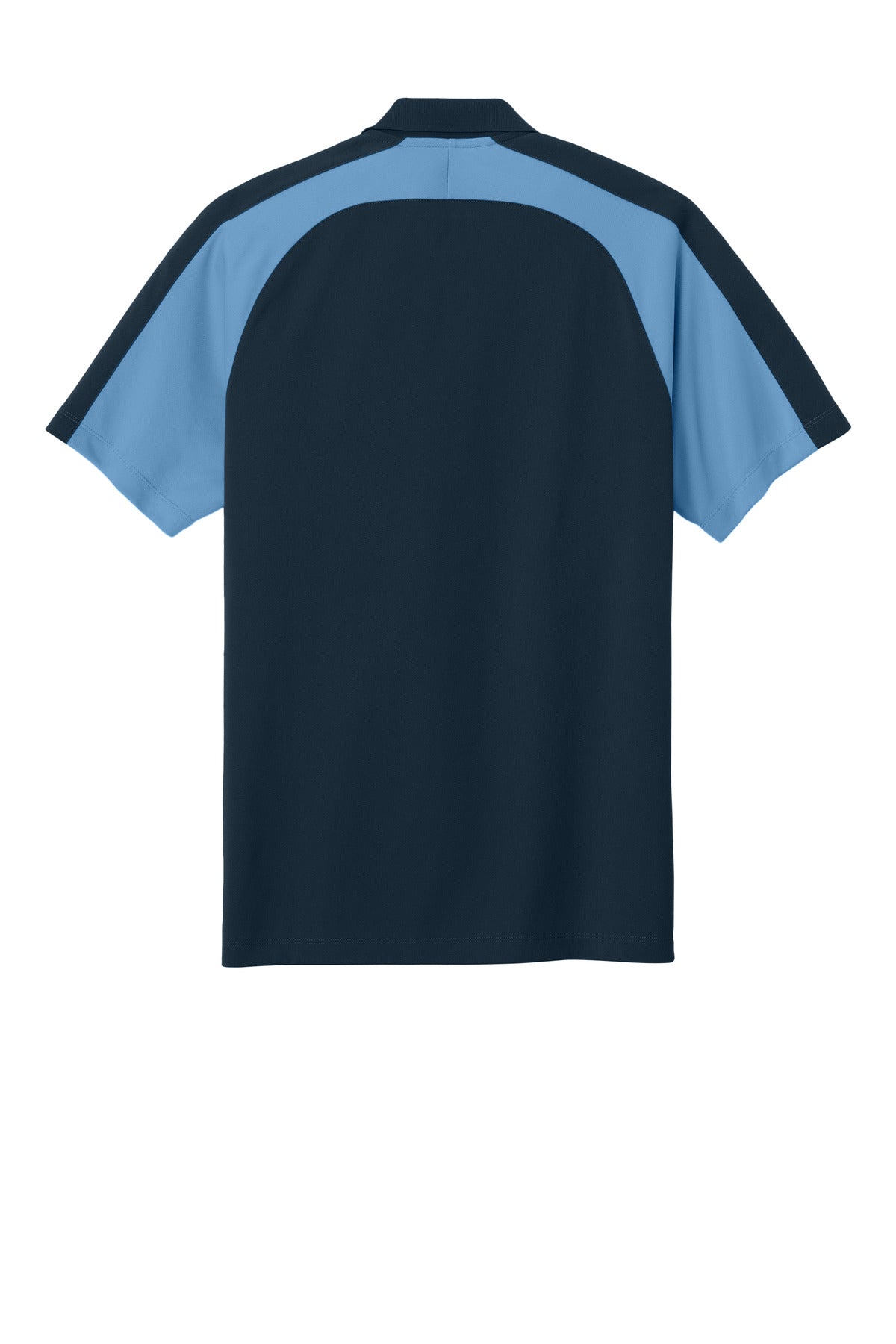 Custom Embroidered Port Authority Polos/Knits in River Blue Navy/ Carolina Blue