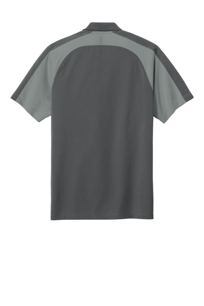 Custom Embroidered Port Authority Polos/Knits in Storm Grey/ Gusty Grey