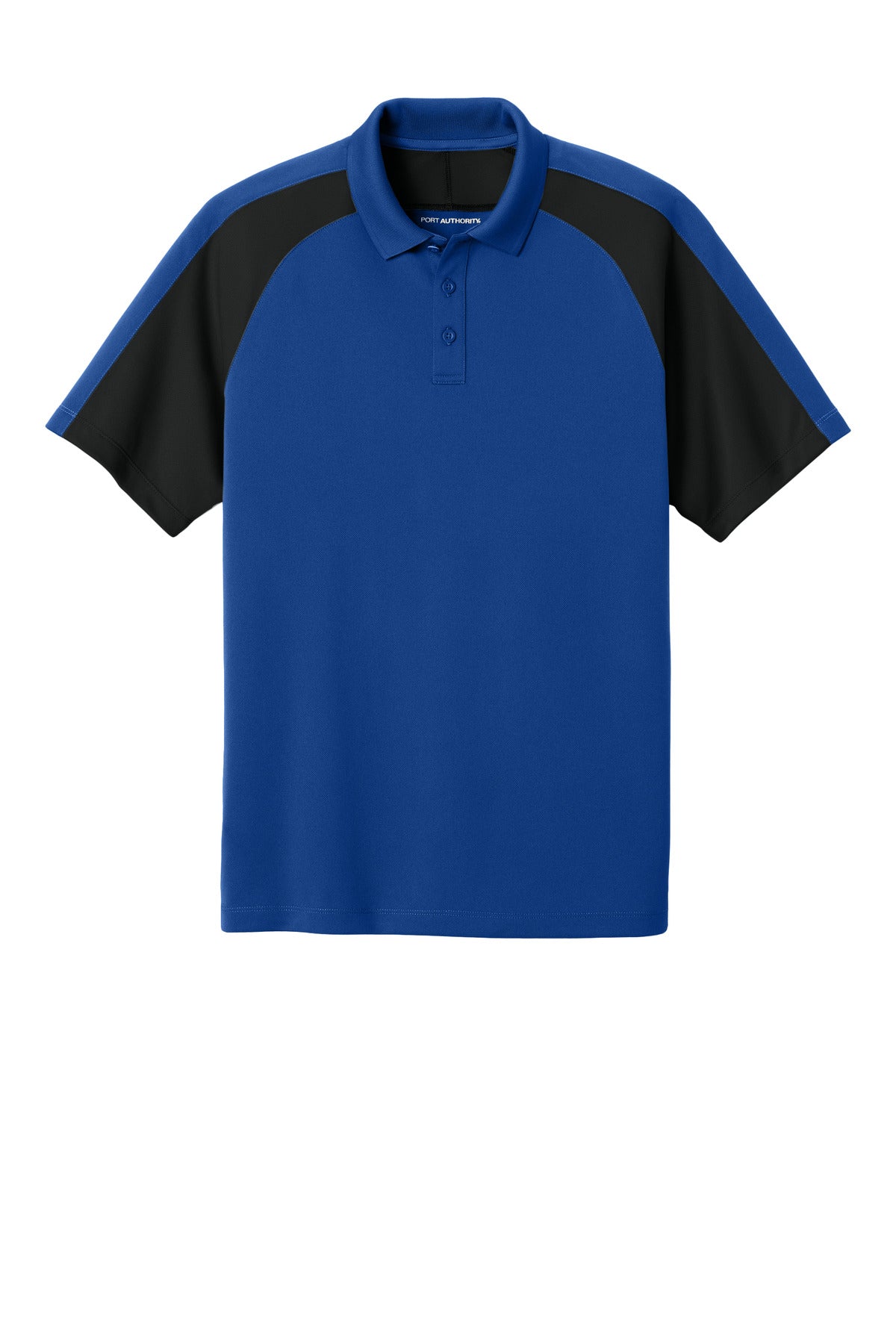 Custom Embroidered Port Authority Polos/Knits in True Royal/ Black