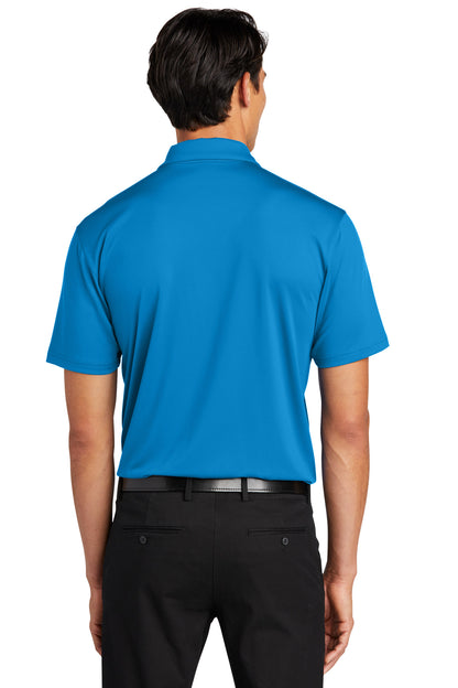 Custom Embroidered Port Authority Performance Staff Polo K398,Brilliant Blue