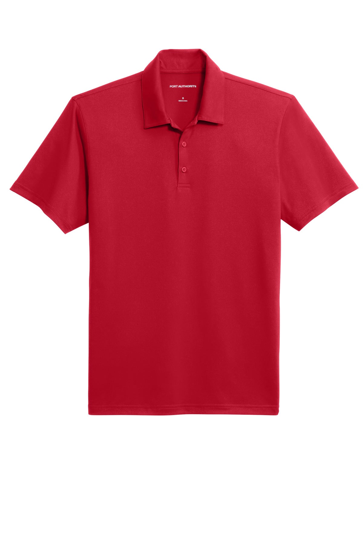 Custom Embroidered Port Authority Polos/Knits in Engine Red