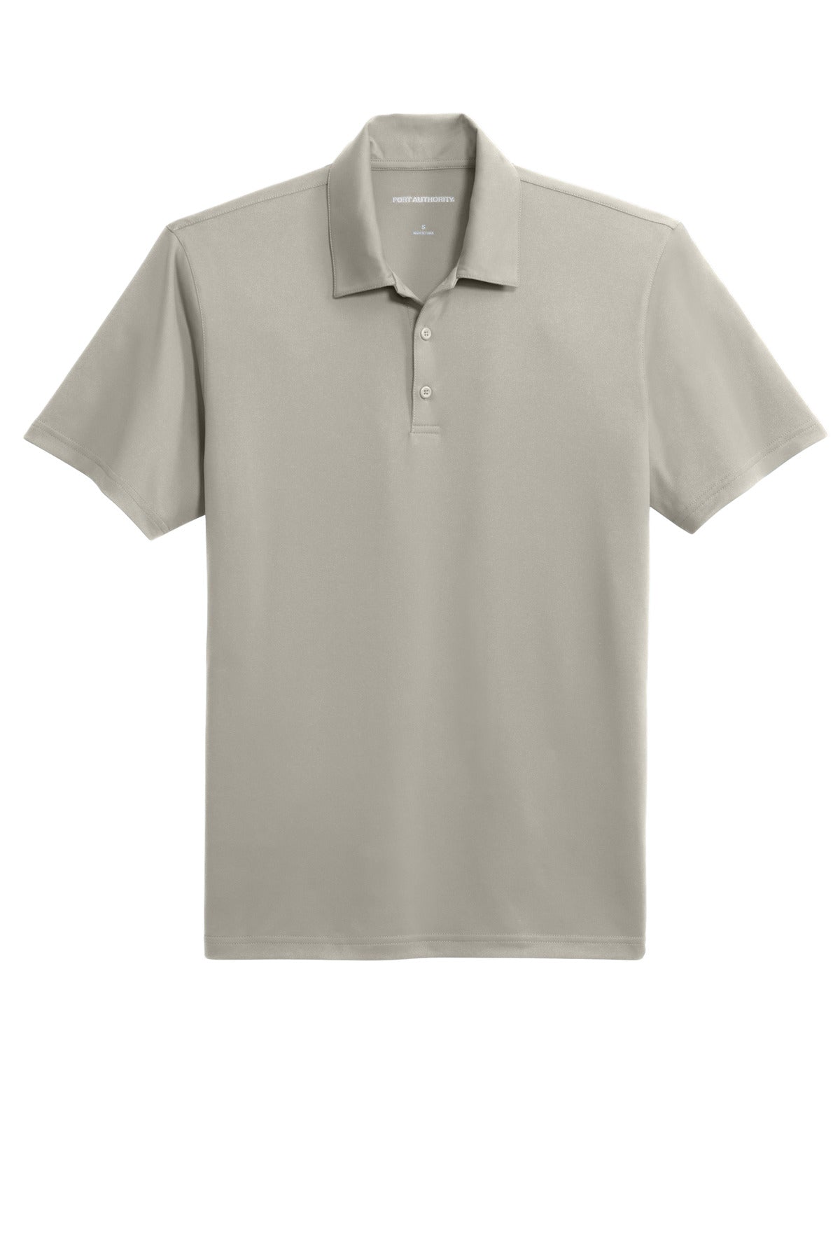 Custom Embroidered Port Authority Polos/Knits in Silver