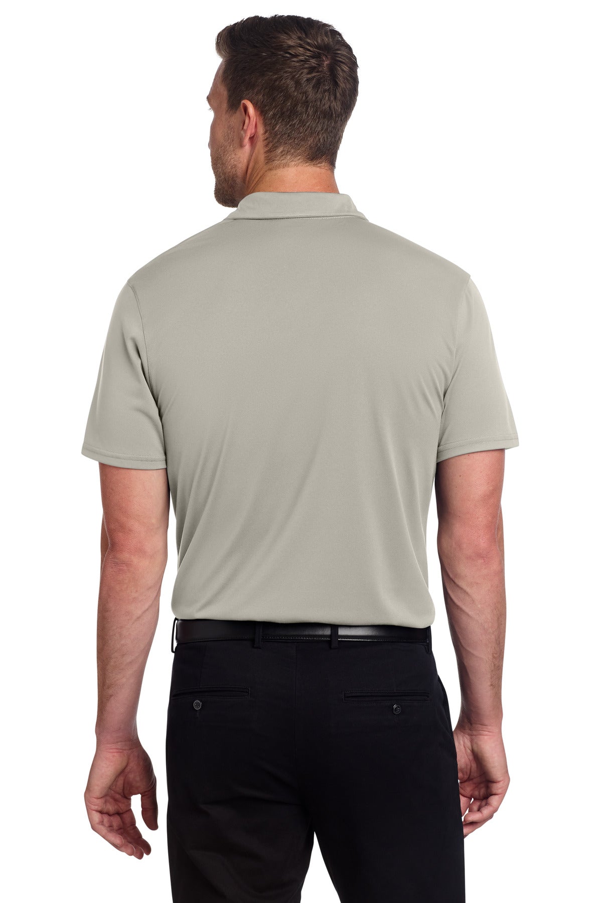 Custom Embroidered Port Authority Polos/Knits in Silver