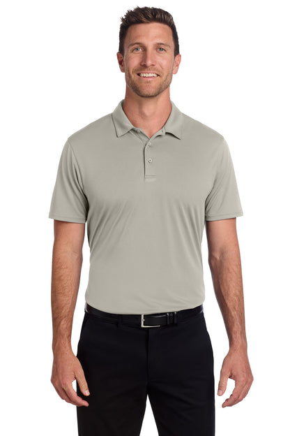 Custom Embroidered Port Authority Polos/Knits in Silver