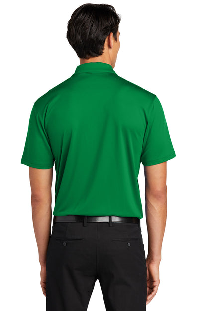 Custom Embroidered Port Authority Performance Staff Polo K398,Spring Green