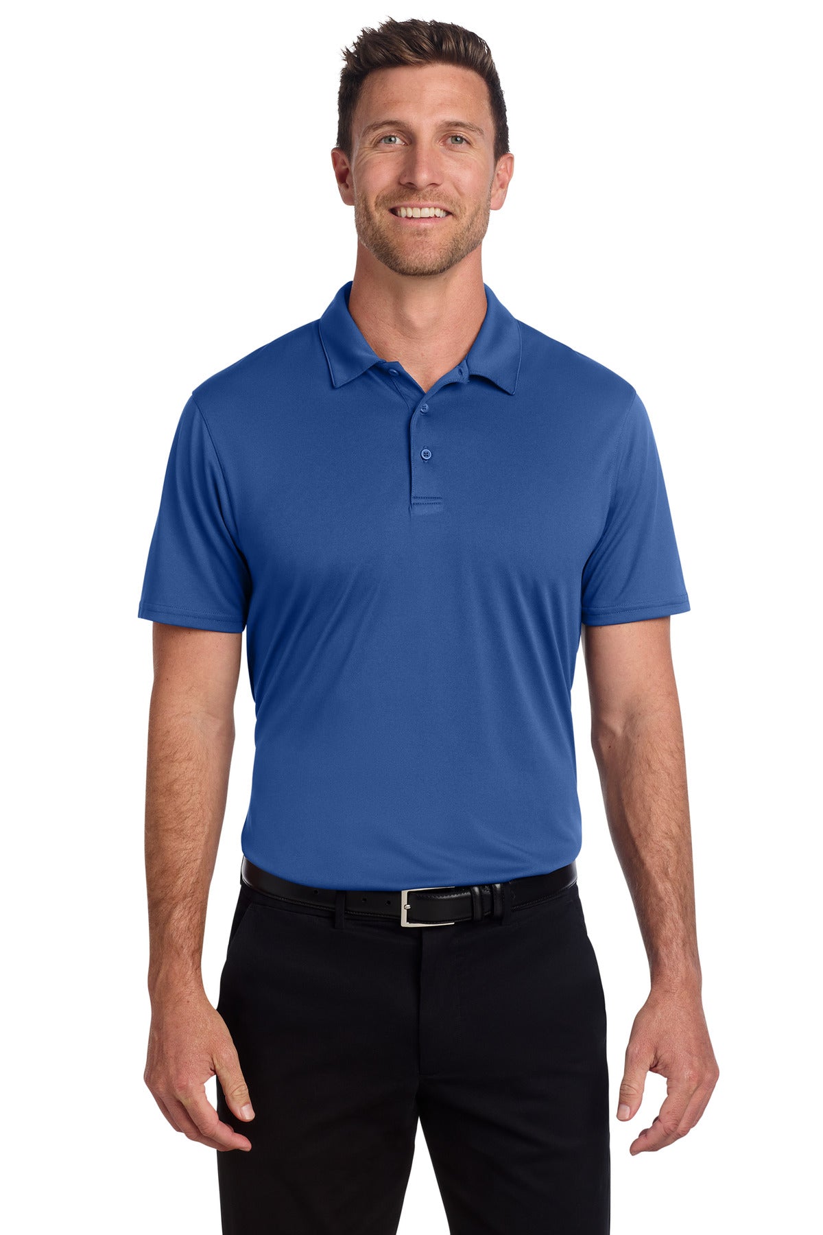 Custom Embroidered Port Authority Polos/Knits in True Blue
