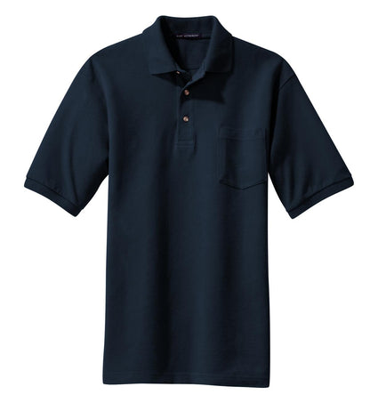 Port Authority Heavyweight Cotton Pique Polo with Pocket.  K420P