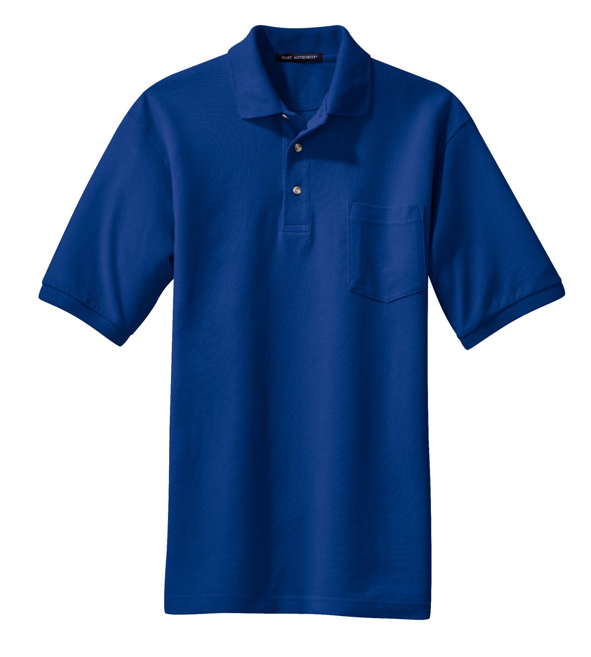 Port Authority Heavyweight Cotton Pique Polo with Pocket.  K420P