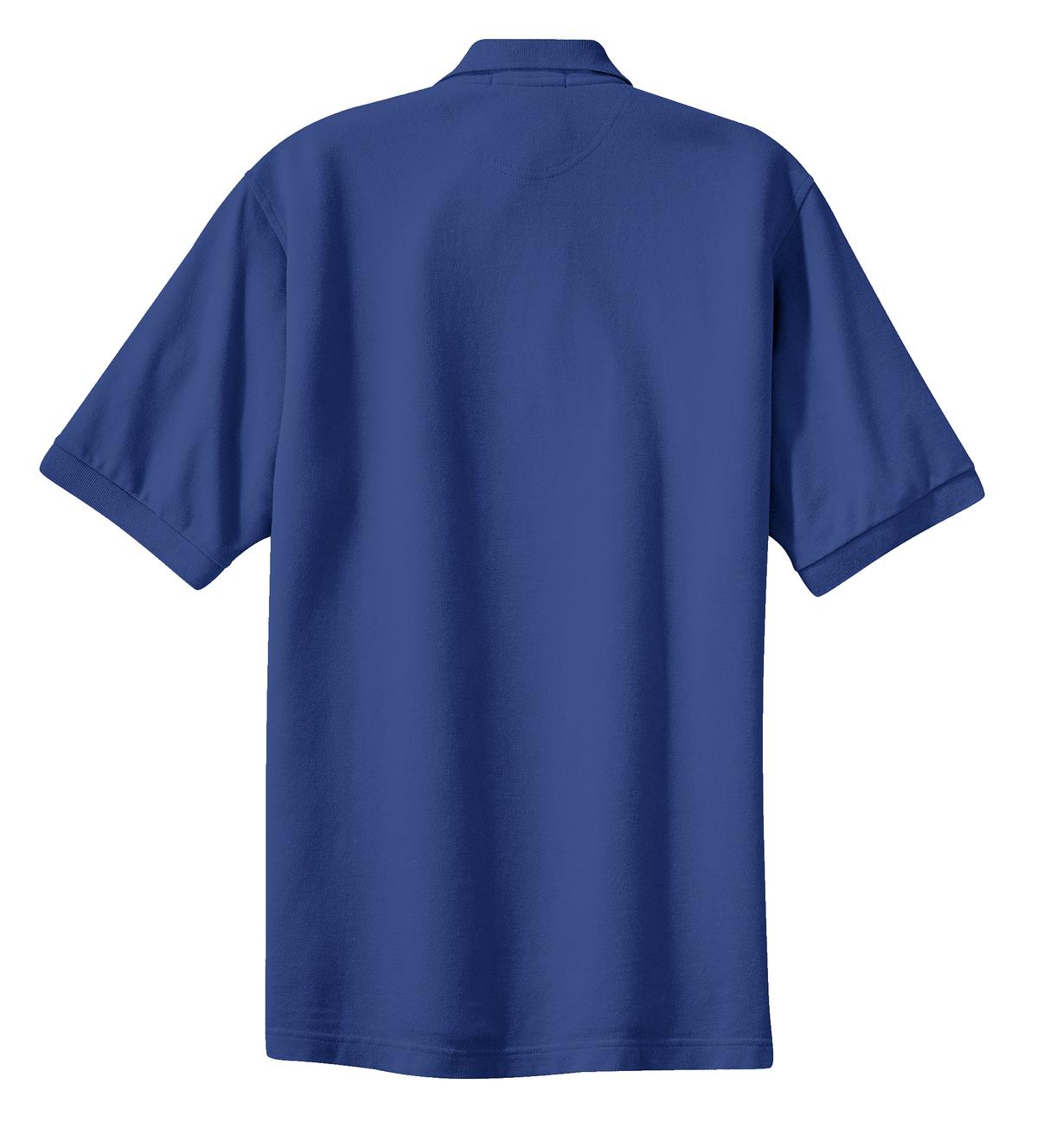 Port Authority Heavyweight Cotton Pique Polo.  K420