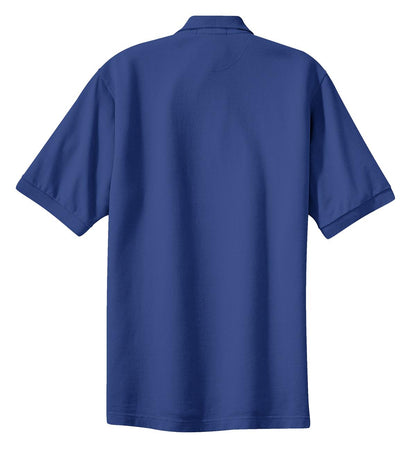 Port Authority Tall Heavyweight Cotton Pique Polo.  TLK420